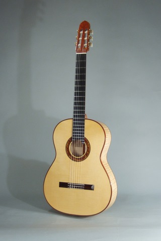 Maple guitar front
